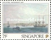 Singapore Waterfront, 1837
