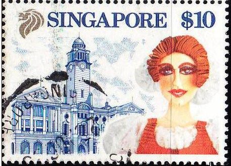 Ballet dancer and Victoria Memorial Hall