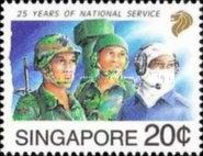 25th anniv of National Military Forces