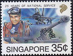 25th anniv of National Military Forces
