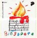 Greetings Stamps- Candle