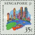 Skyline of Singapore