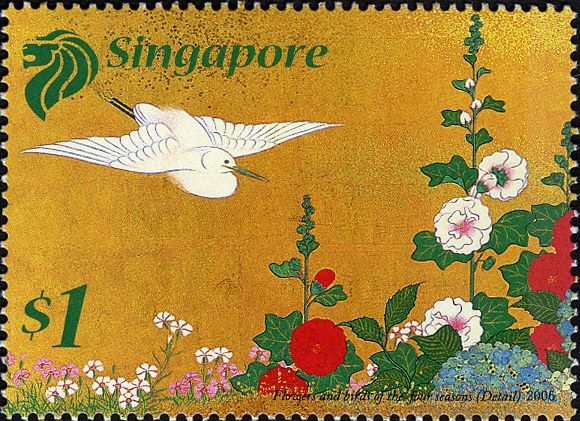 Flowers and birds of the four seasons