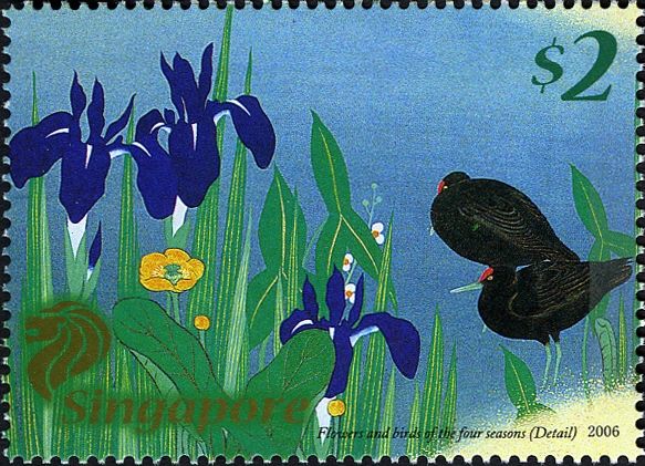 Flowers and birds of the four seasons