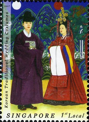 Korean Traditional Wedding costumes