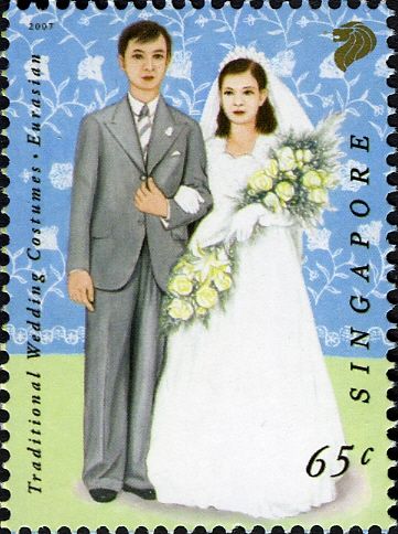 Traditional Wedding costumes - Eurasian