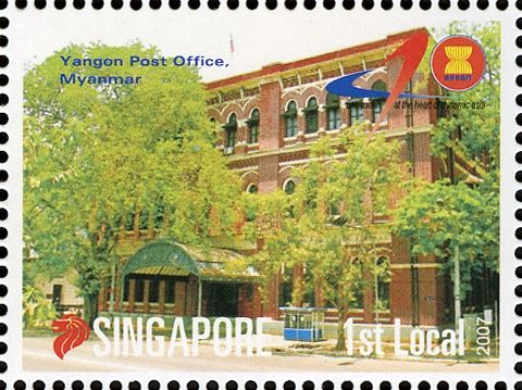 Yangon Post Office, Myanmar