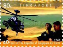 Technicians & Helicopter
