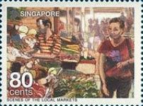 Scenes of the local markets
