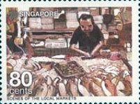 Scenes of the local markets