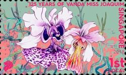 125th Anniversary of Orchid Vanda Miss Joaquim