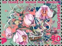 125th Anniversary of Orchid Vanda Miss Joaquim