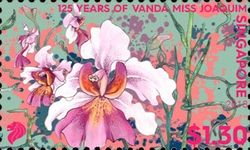 125th Anniversary of Orchid Vanda Miss Joaquim