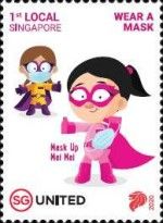 Mask Up Mei Mei : Wear A Mask