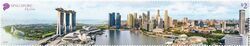 Panoramic View of Marina Bay