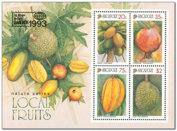 Fruits - Bangkok '93 International Philatelic Exhibition