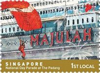 National Day 2023 : Parade at the Padang