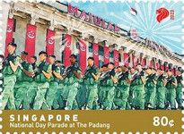 National Day 2023 : Parade at the Padang