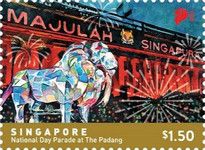 National Day 2023 : Parade at the Padang