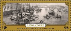 Early Singapore River Settlement