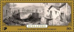 Early Singapore River Settlement