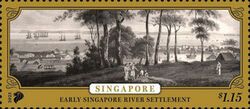 Early Singapore River Settlement