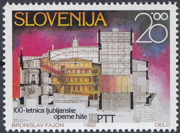 Centennial of the Opera House in Ljubljana