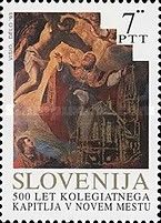 Altar painting of St. Nicholas (by Tintoretto)