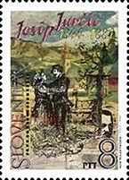 100 anniversary of the birth Josip Jurcic (1844 - 1881)