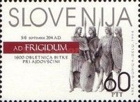 The 1600 th anniversary of the Battle of Frigidus