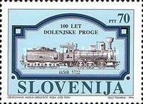 The centenary of the Railway line Ljubljana-Grosuplje-Novo m
