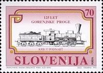 125th Anniv. of the Ljubljana - Jesenice Railway