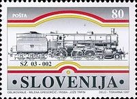 140 years Railway line Ljubljana-Trieste