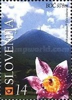 Boč, (978 m) and Pasque Flower