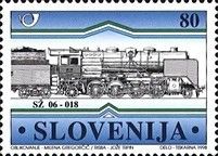 Steam locomotive SŽ 06-018
