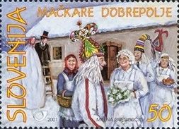 Folklore - Masks "Mačkare from Dobrepolje"