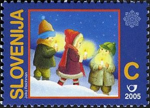 Christmas - Children with Candles