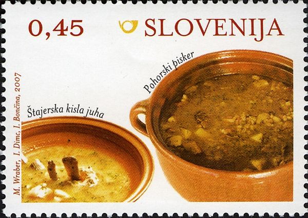 Gastronomy - Stajerska Sour Soup, Pohorski Pisker (Stew)