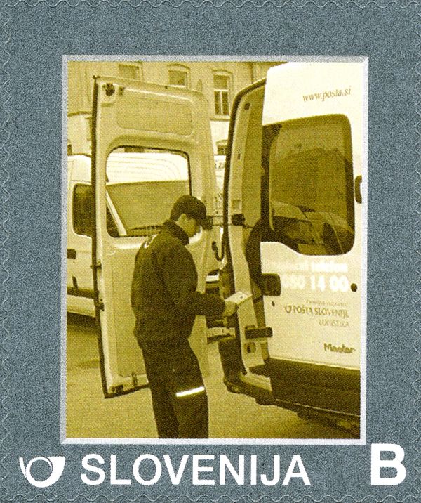 Postman and Van
