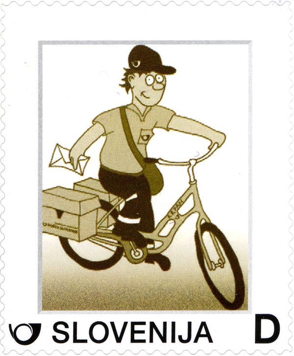 Postman with Bicycle