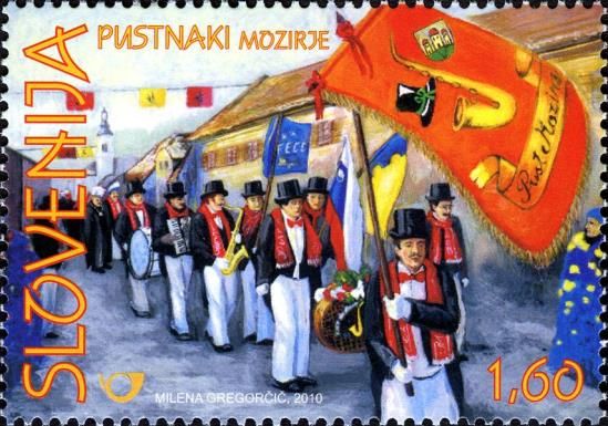Folklore - Masks (Pustnaki of Mozirje)