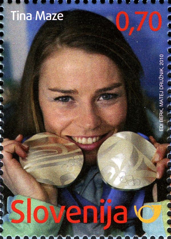 Tina Maze and Olympic Medals