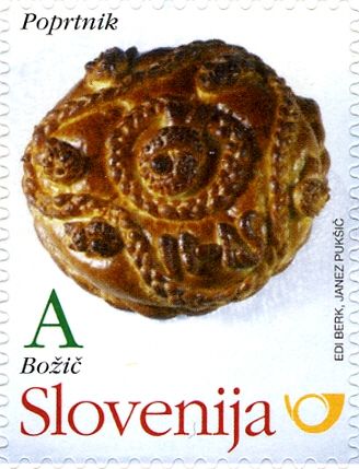 Poprtnik (Christmas bread)