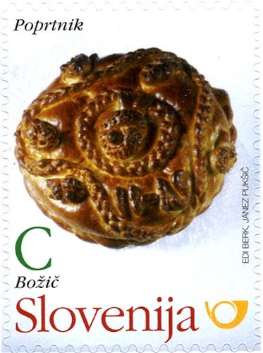 Poprtnik (Christmas bread)