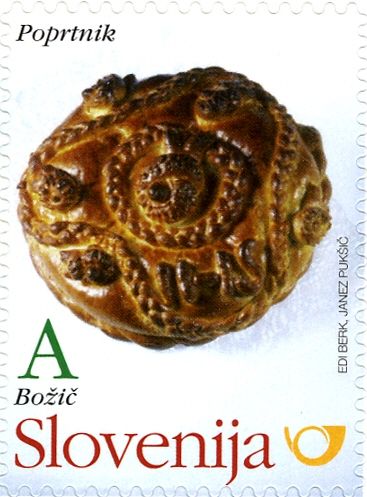 Poprtnik (Christmas bread)