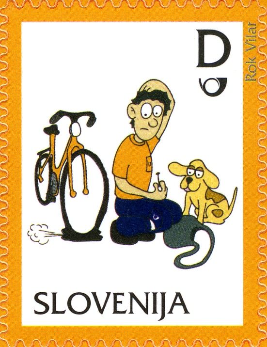 Pavli and a puncture