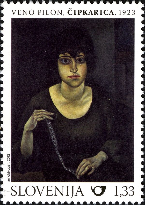 The Lacemaker by Veno Pilon