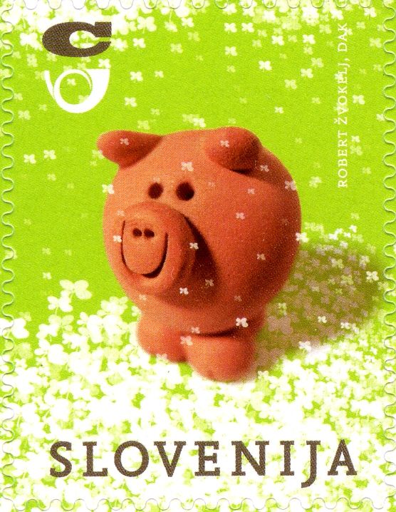 Piglet – bringing good fortune in the New Year