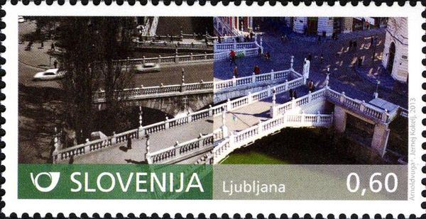 The Triple Bridge in Ljubljana