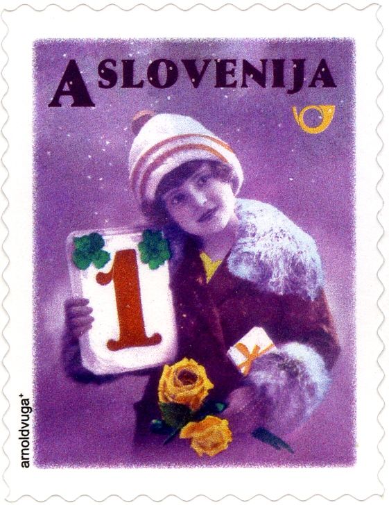 New Year - Young Girl